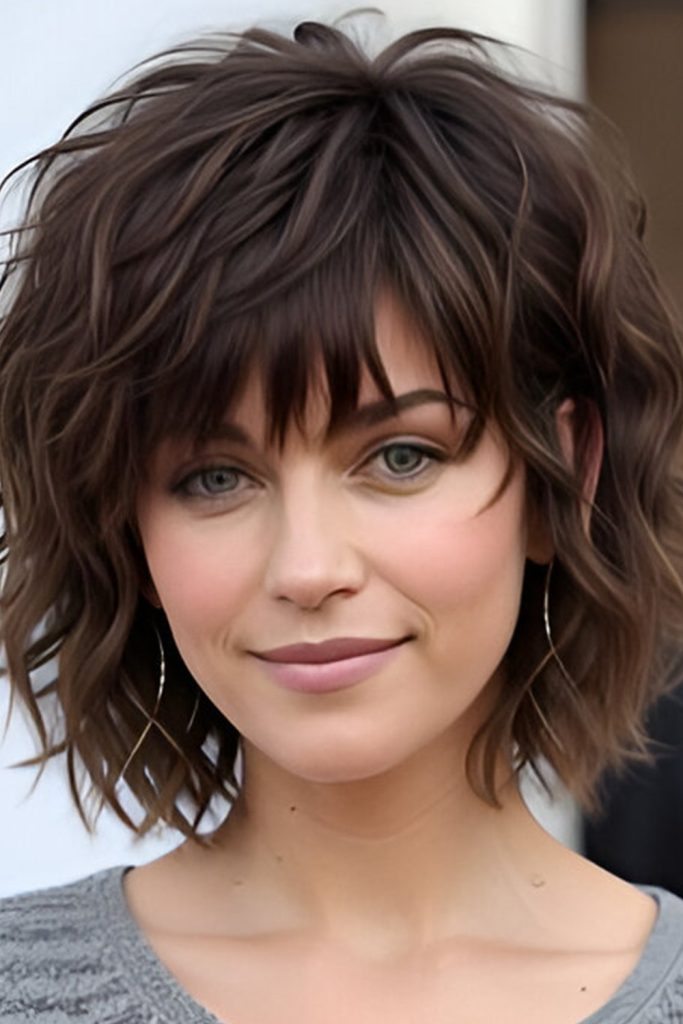 Shag Cut Old School Layers for a Carefree and Easy Look