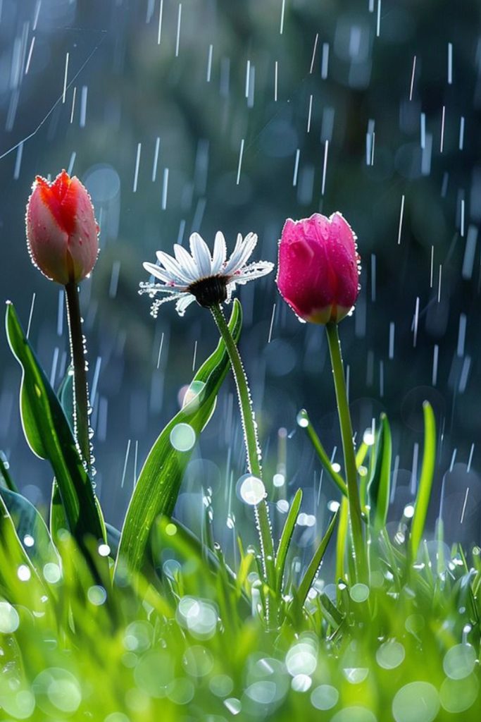 Soft Rain and Blooming Gardens The Refreshing Side of Spring
