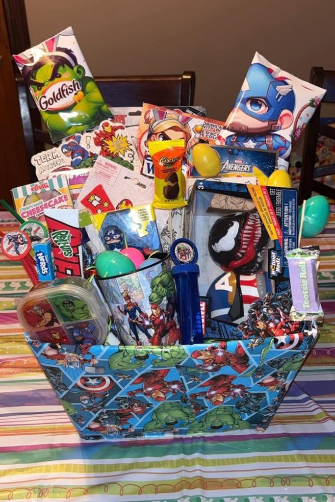 Superhero Basket – For the Little Hero in Your Life