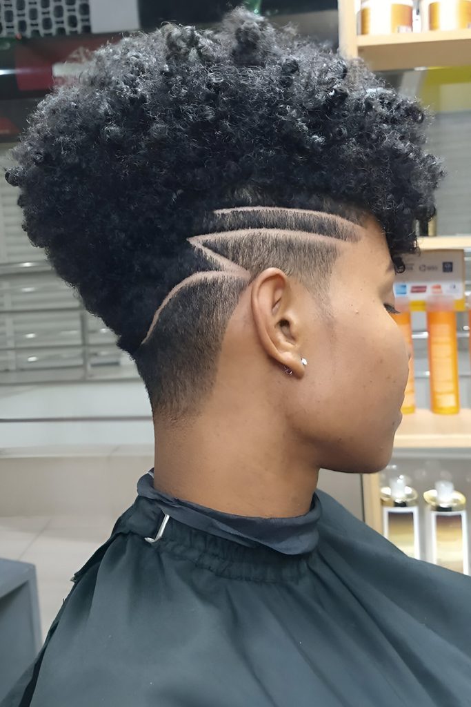 Tapered Cut with Designs for an Artistic Touch