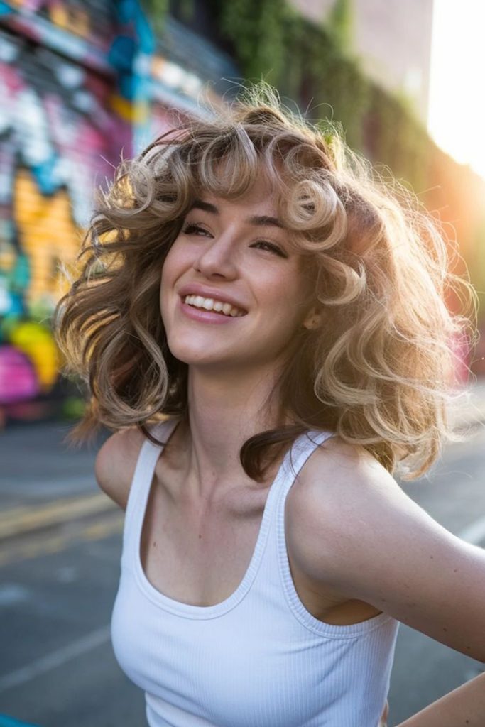 The Mullet A Retro Revival with a Modern Edge