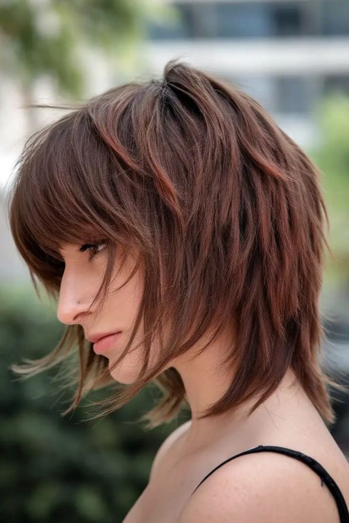 The Wolf Cut A Popular, Layered Hairstyle for Max Volume