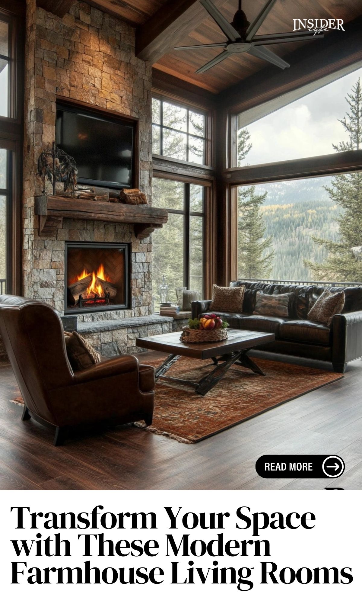 Transform Your Space with These 49 Modern Farmhouse Living Rooms ...