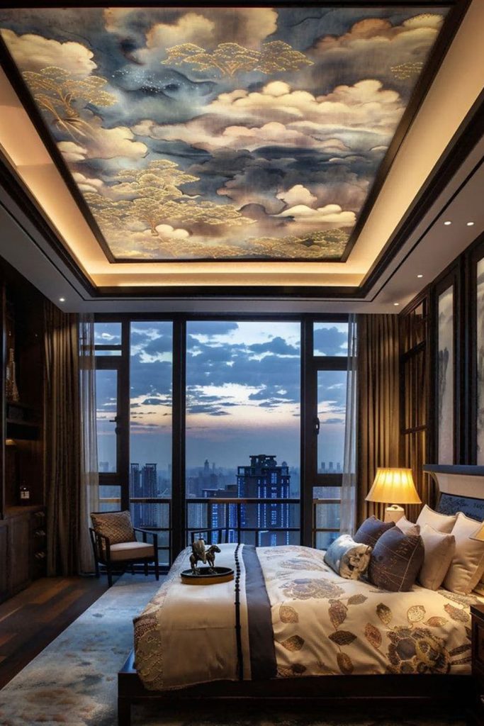 Try a Dramatic Ceiling Design