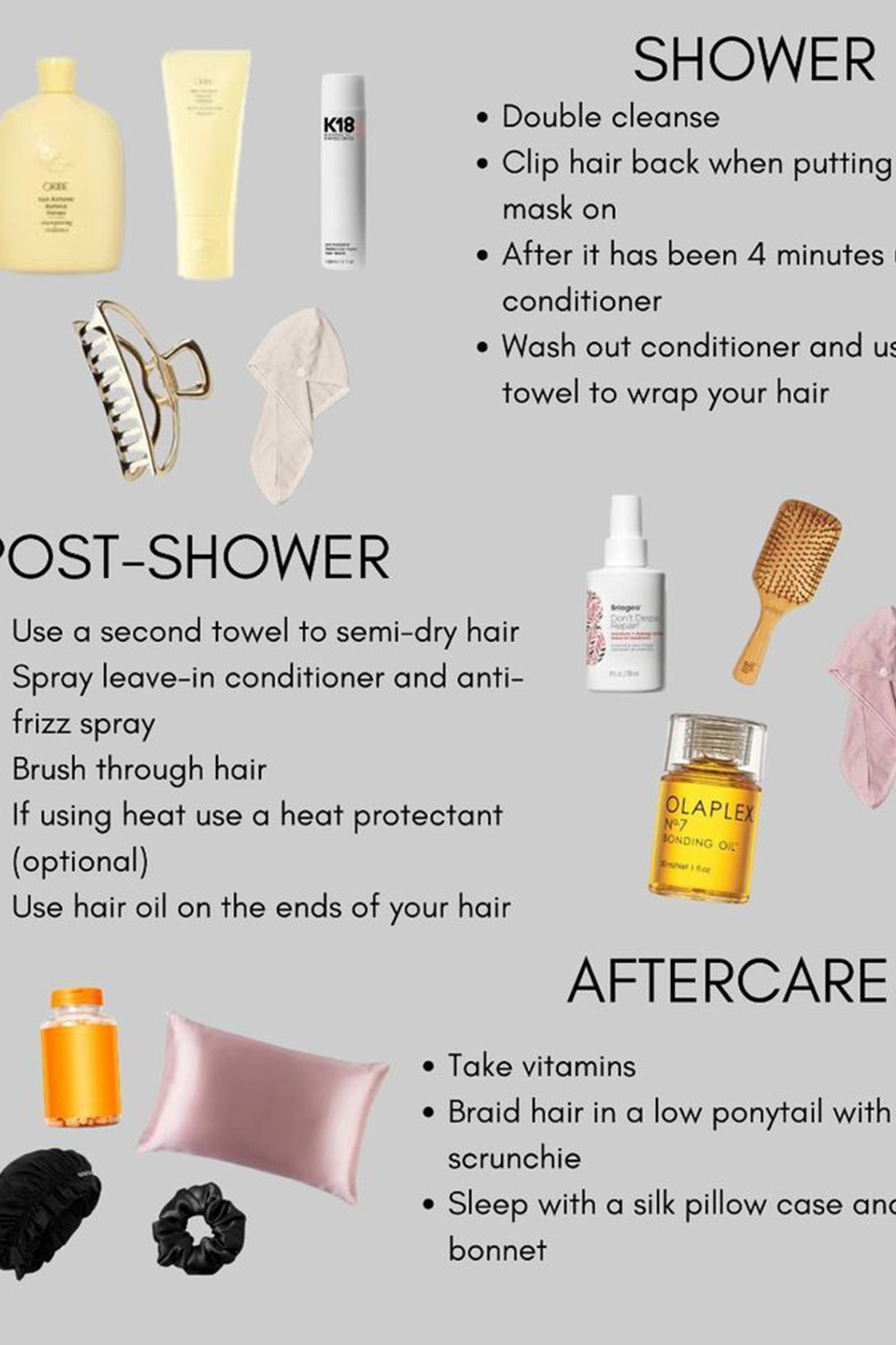 Use Gentle Hair Care Products