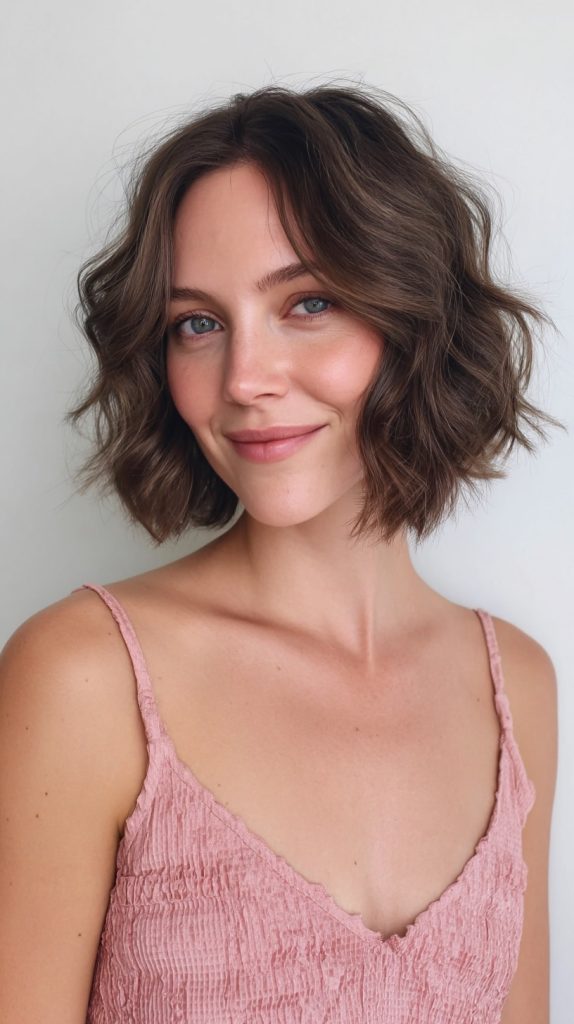 Wavy Bob A Soft and Romantic Version of the Classic Bob