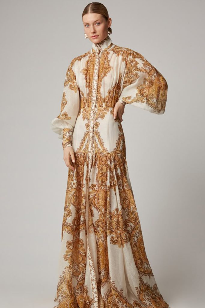 Zimmermann Paisley Print Maxi Dress