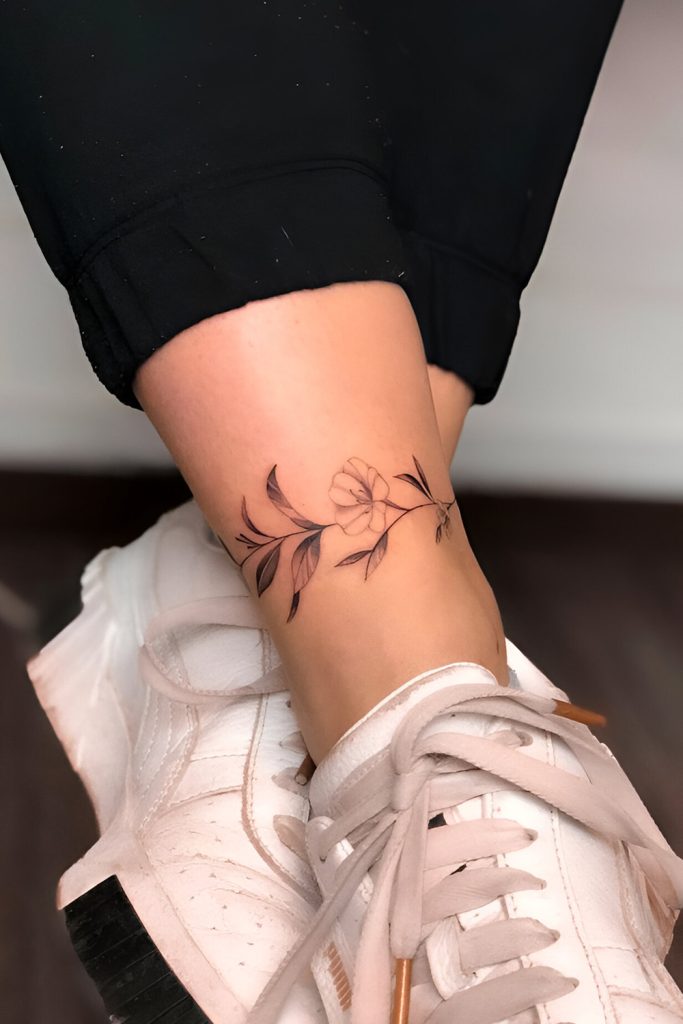 A Chic Yet Subtle Female Tattoo