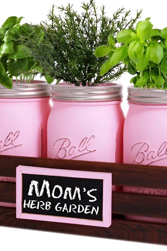 Begin a small kitchen garden just for Mom!