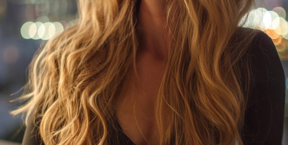Blake Lively’s Soft Golden Waves