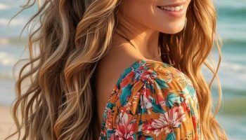 Boho Braids with Beach Waves