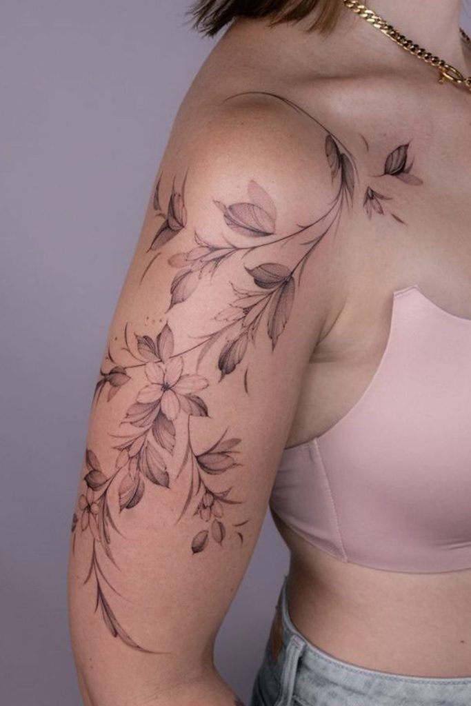 Botanical Sleeve Tattoos A Garden of Your Own