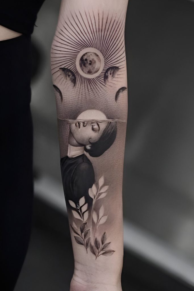 Combining Abstract and Realism in One Design