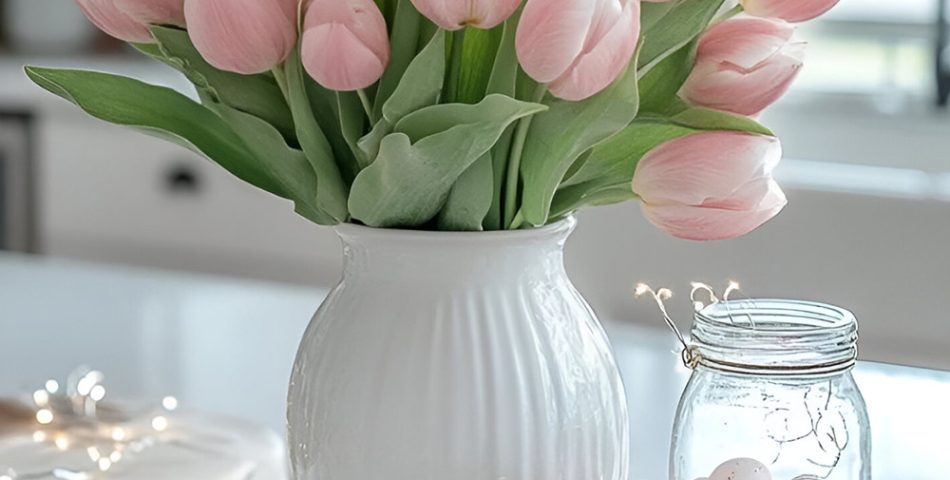 Elegant Tulip Arrangements for a Spring Inspired Table