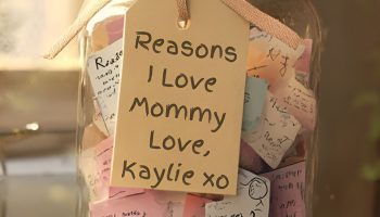 Fill a Jar with Love and Sentimental Notes