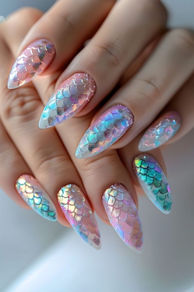 Glittery, Ocean Inspired Perfection
