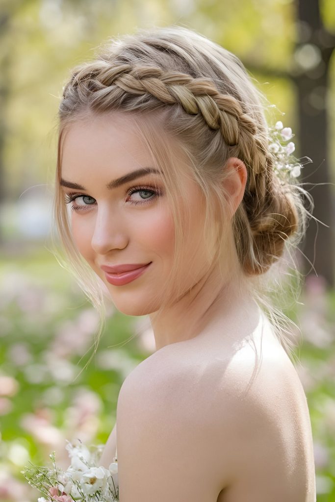 How to Rock a Braided Crown at Prom