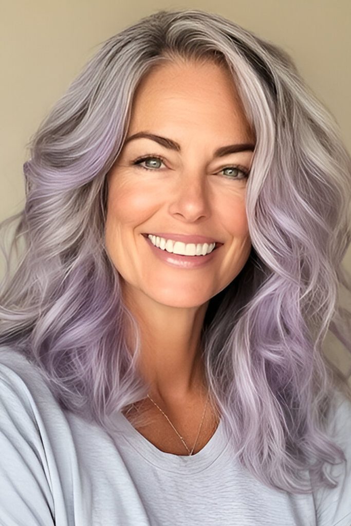 Lavender Tinted Silver A Fun Alternative to Classic Grey