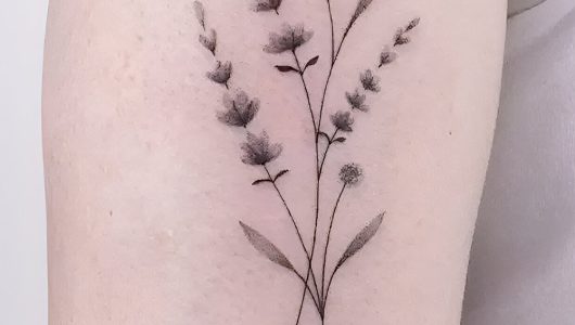 Lavender and Lilies That Evoke Elegance and Purity