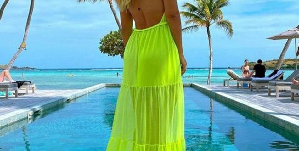 Maxi Dress Over Swimsuit