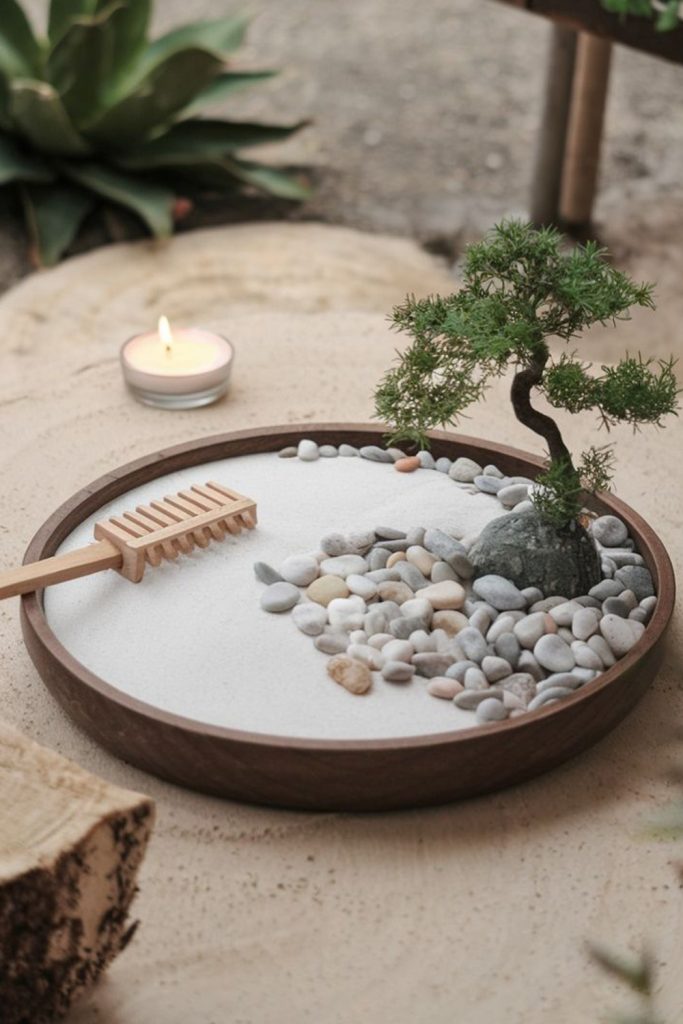 Miniature Zen Gardens for a Serene Vibe