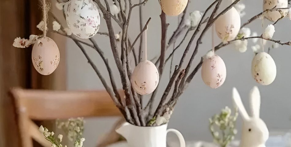 Nature's Elegance Easter Decor