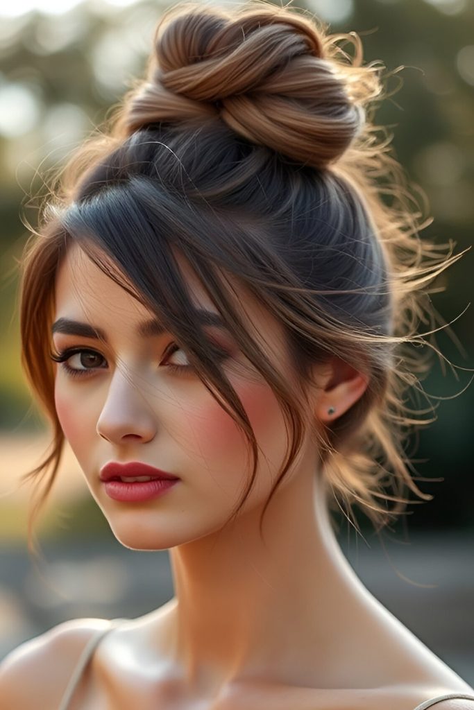 Relaxed & Breathtaking Messy Bun