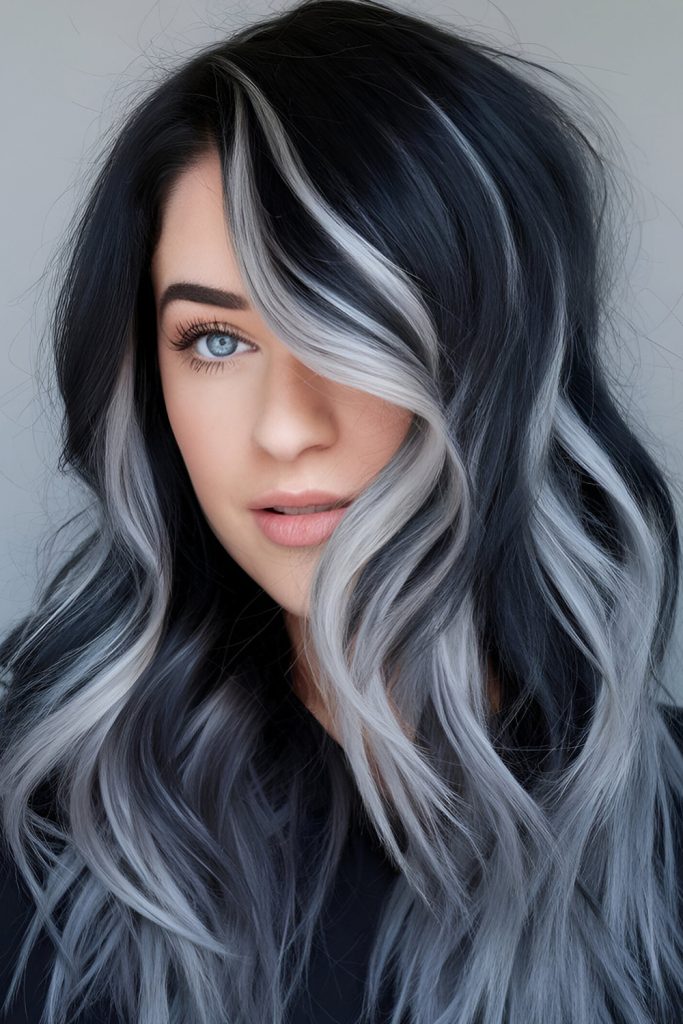 Soft Silver Balayage A Natural and Low Maintenance Transition