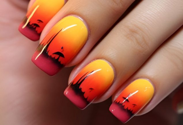 Sunset Ombre Glow Up