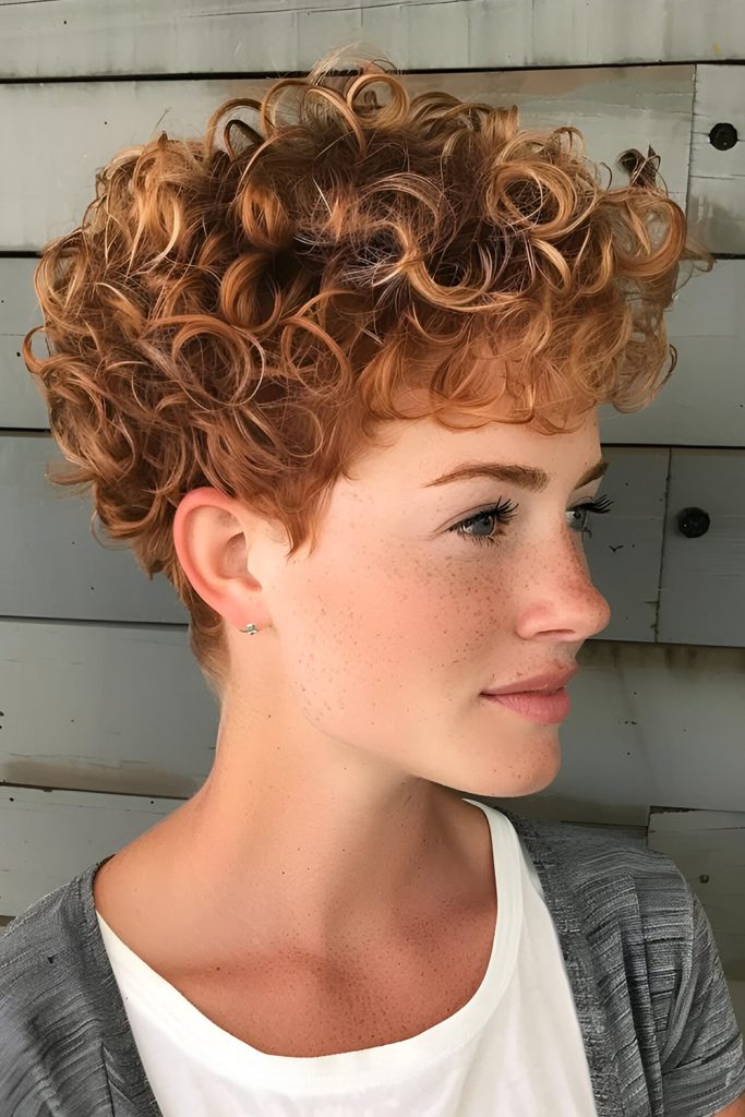 The Curly Pixie Pop