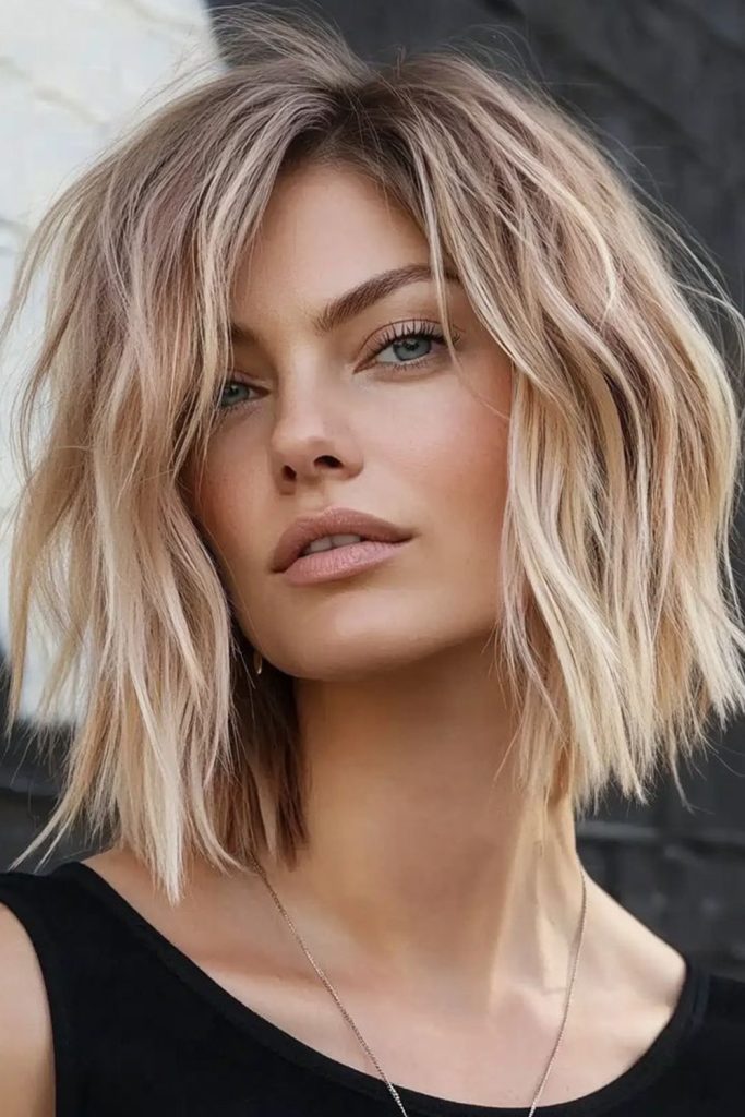The Messy Lob Carefree and Casual
