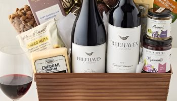 Toast Her with a Wine & Chocolate Pairing Basket