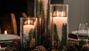 Winter Wonderland Centerpieces