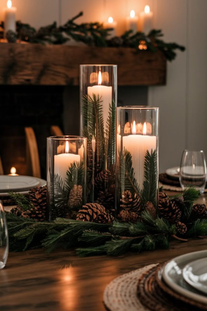 Winter Wonderland Centerpieces