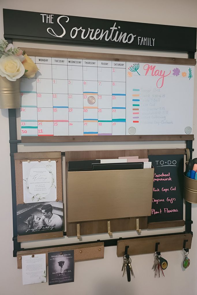 Build an Easy Wall Organizer