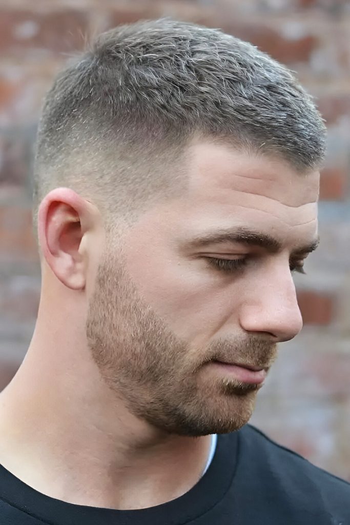 Buzz Cut with Line Up