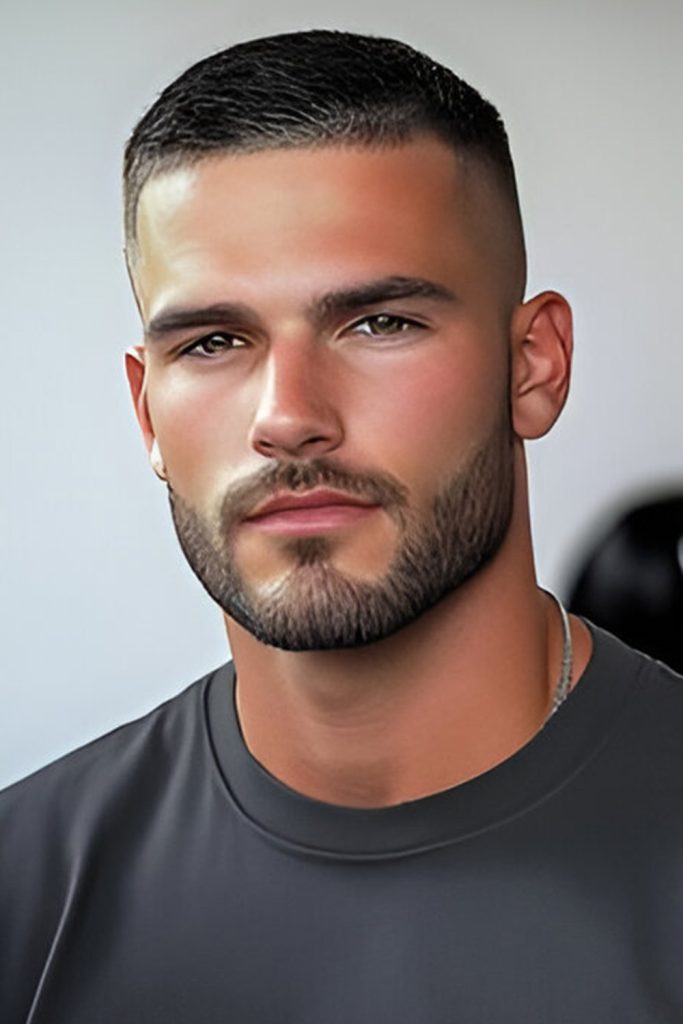 Buzzed Sides with a Chic Top
