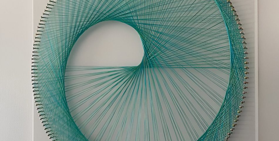 Create Dramatic String Art That Adds Texture