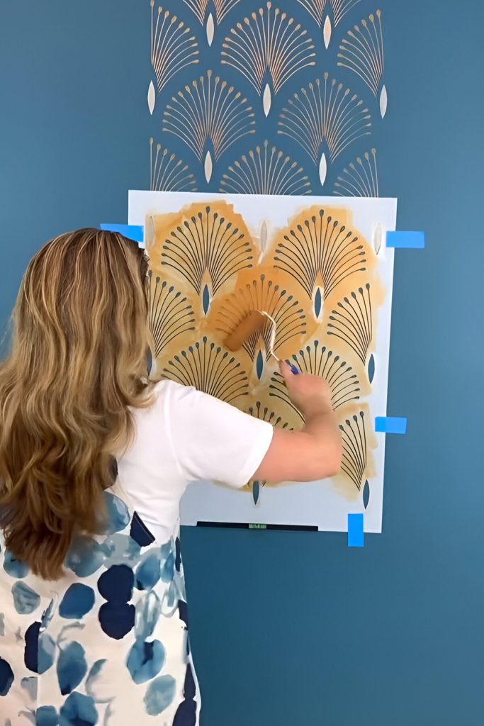 Create Professional Looking Wall Art in Minutes Using Stencils