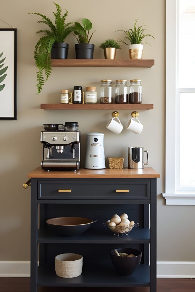 Create a Comforting Coffee or Bar Station