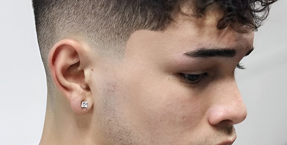 Curly Top Meets Clean Undercut
