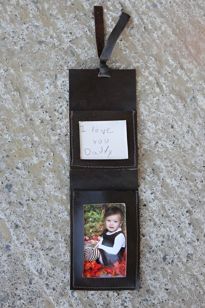 DIY Leather or Fabric Bookmark
