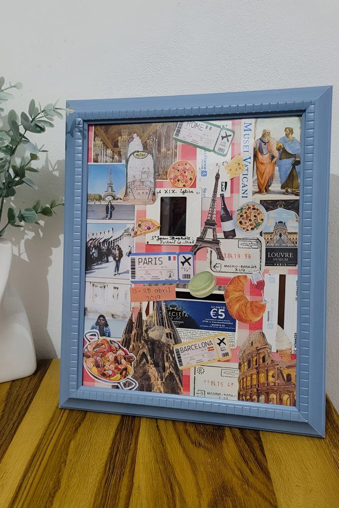 DIY Travel Map or Memory Board