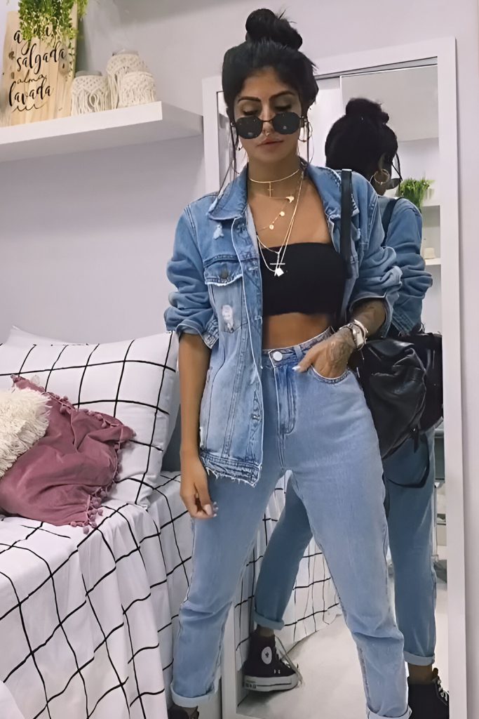 Denim on Denim Done Right