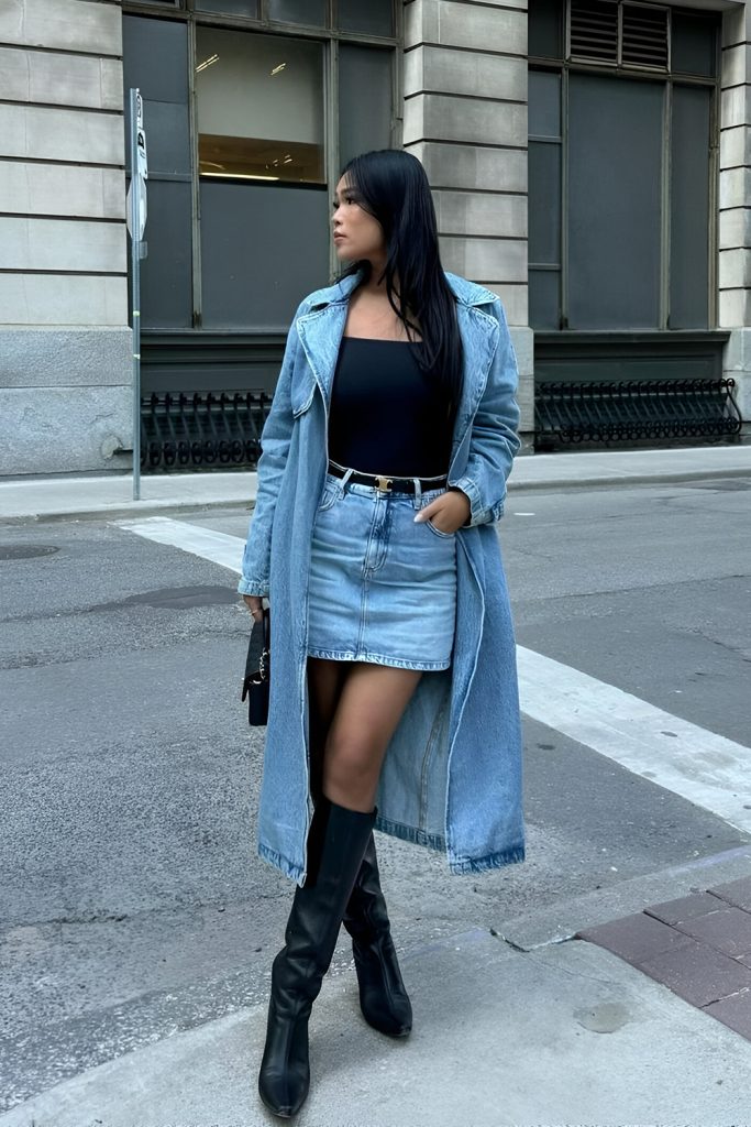 Double Down on Denim for a Cool Concert Outfit