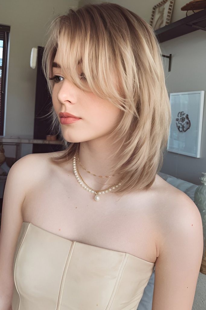 Feathered Ends for a Light, Airy Finish