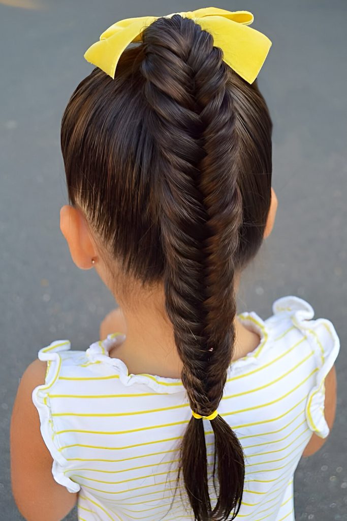 Fishtail Braid Ideal for Long Hair