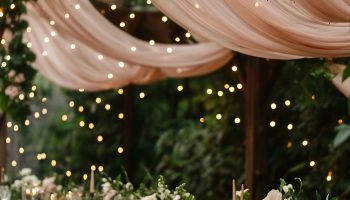 Garden Party Surrounded by Nature's Beauty