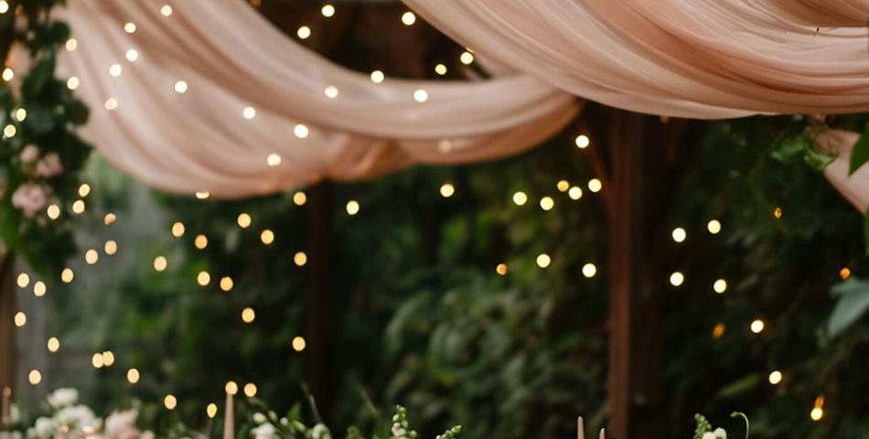 Garden Party Surrounded by Nature's Beauty