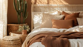 Get Cozy with Earthy Terracotta and Cream